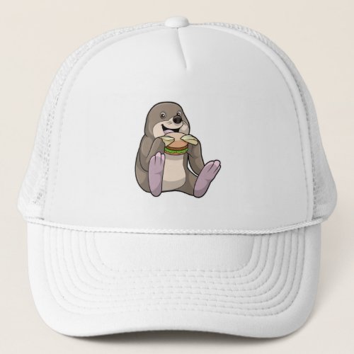 Mole Restaurant Burger Trucker Hat