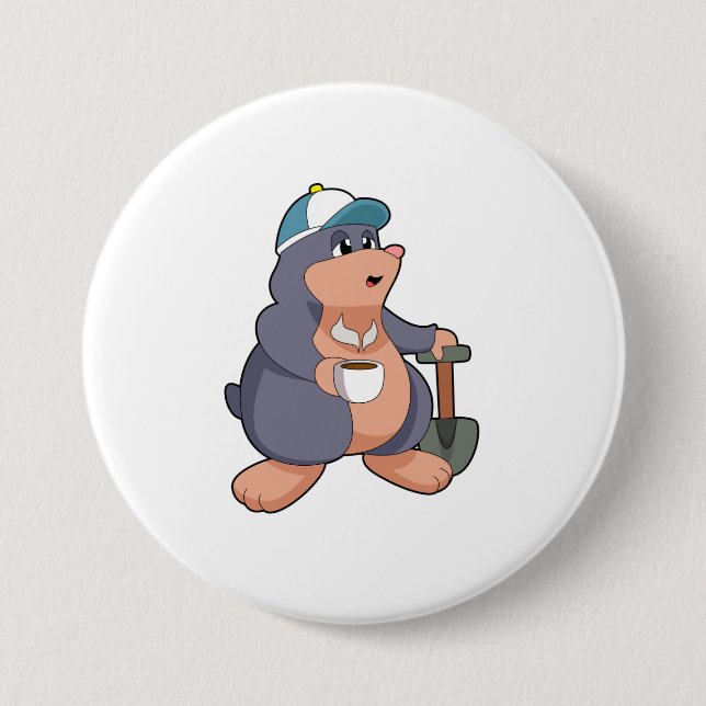 Mole Shovel Button (Front)