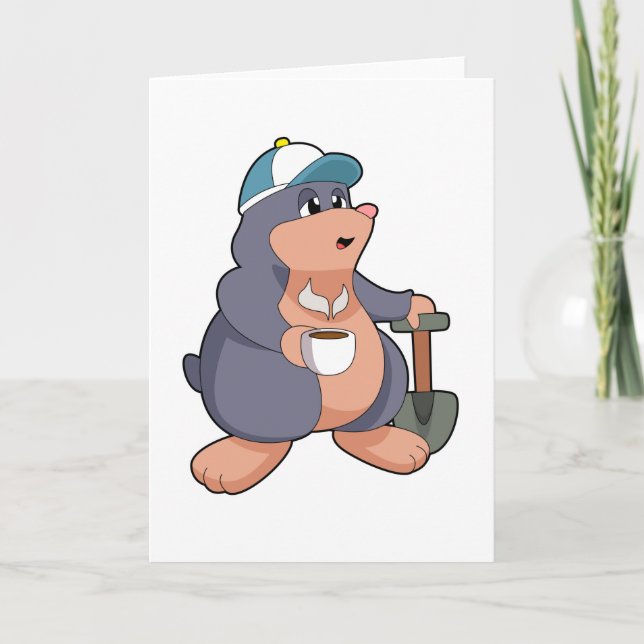 Mole Shovel Card (Front)