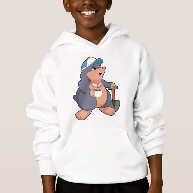 Mole Shovel Hoodie (Front)