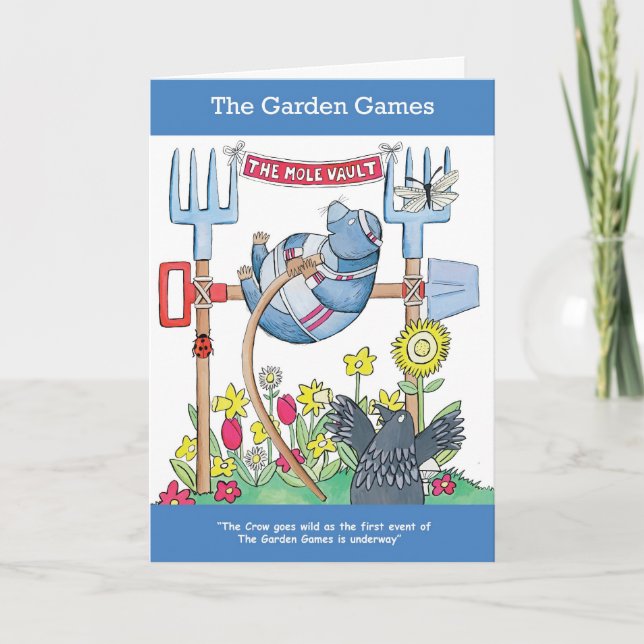 Mole Vault Birthday Card (Front)