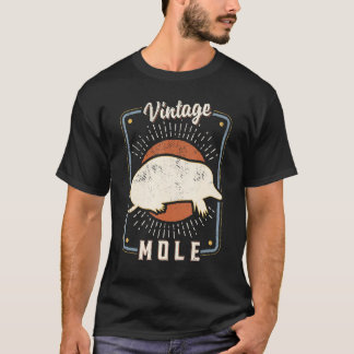 Mole Vintage Retro Classic Animal Love 1 T-Shirt