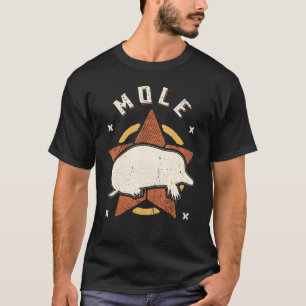 Mole Vintage Retro Classic Animal T-Shirt