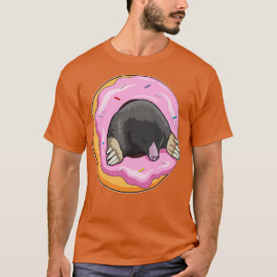 Mole with Donut 1 T-Shirt