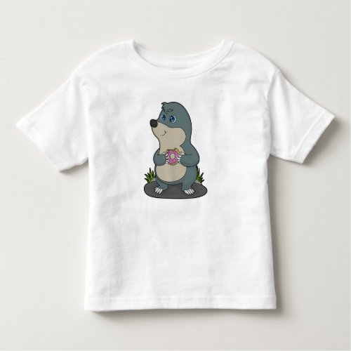 Mole with Donut Toddler T_shirt