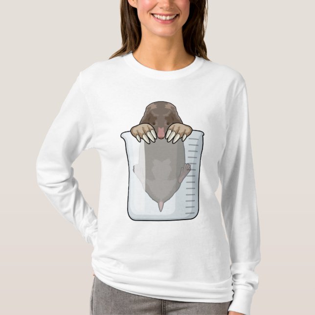 Mole with Measuring cup T-Shirt (Front)