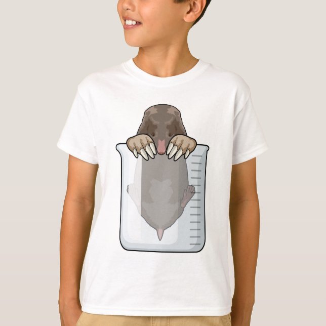 Mole with Measuring cup T-Shirt (Front)