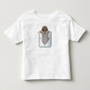 Mole with Measuring cup Toddler T-shirt
