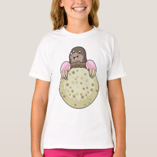 Mole with Moon T-Shirt