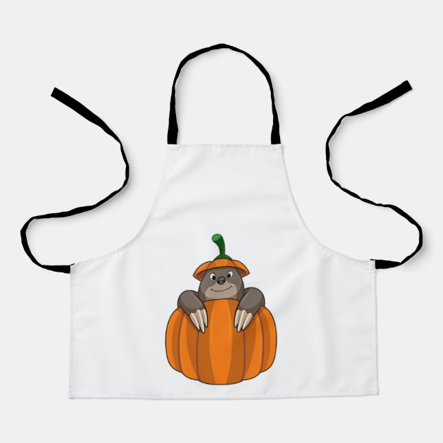 Mole with Pumpkin Apron (Front)
