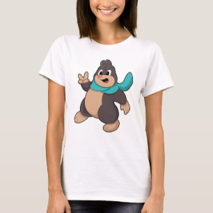 Mole with Scarf T-Shirt