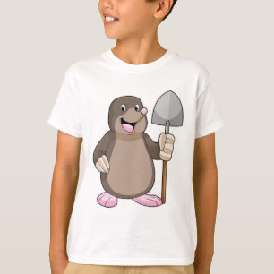 Mole with Shovel T-Shirt