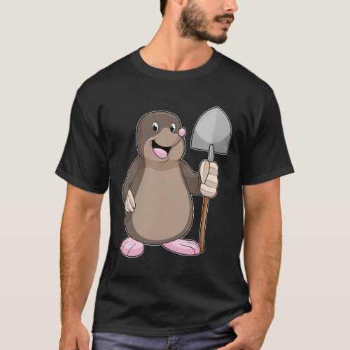 Mole with Shovel T_Shirt