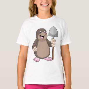 Mole with Shovel T-Shirt
