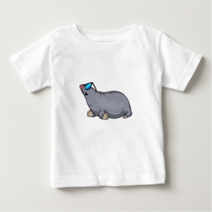 Mole with Sunglasses Baby T-Shirt