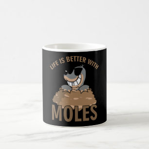 Mole With Sunglasses Moles Coffee Mug