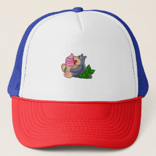 Mole with Waffle ice cream Trucker Hat