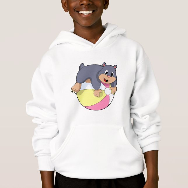 Mole with Water polo.PNG Hoodie (Front)