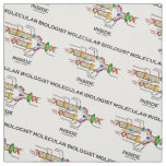 Molecular Biologist Inside DNA Replication Fabric