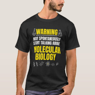 Molecular Biology Biologist Genetic Scientist Dna  T-Shirt