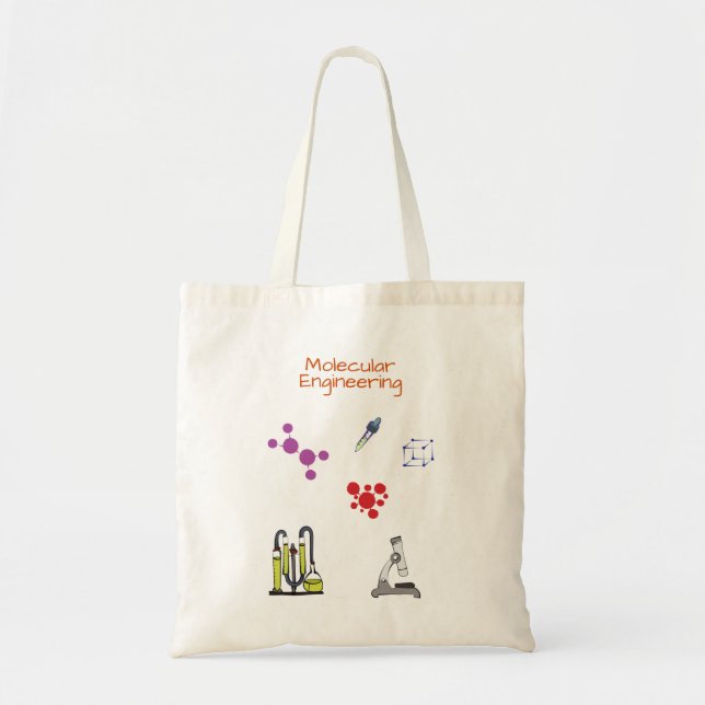 Molecular engineer Chemical engineering Tote Bag (Front)