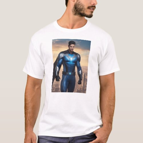 Molecular Hero Desinged T_shirt