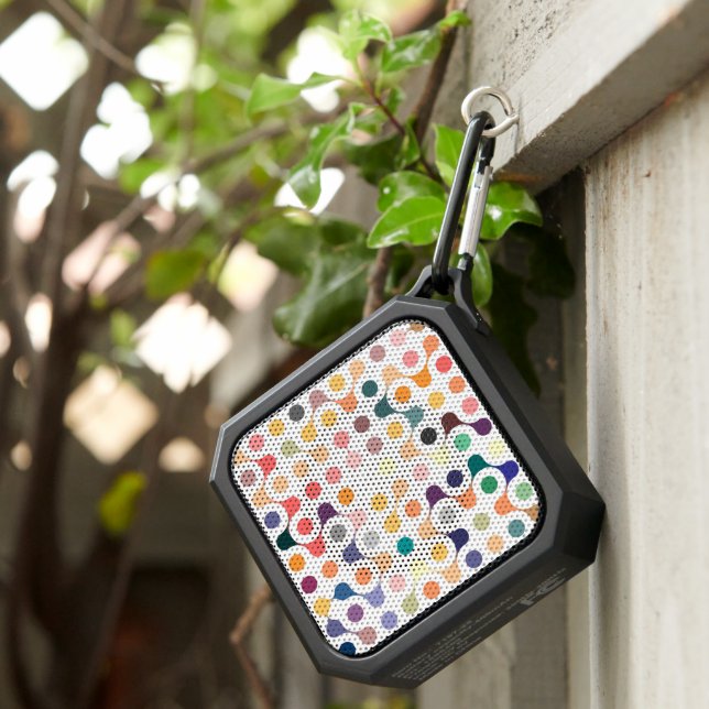 Molecular Structure Pattern Bluetooth Speaker (Inisitu)