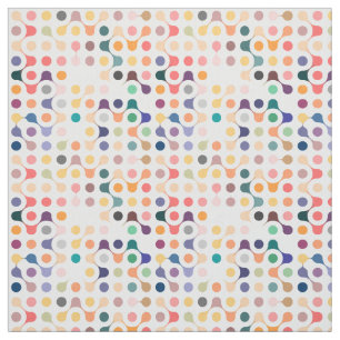 Molecular Structure Pattern Fabric