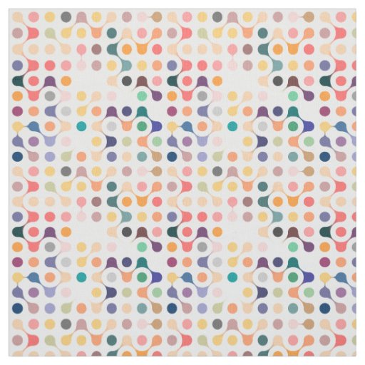 Molecular Structure Pattern Fabric