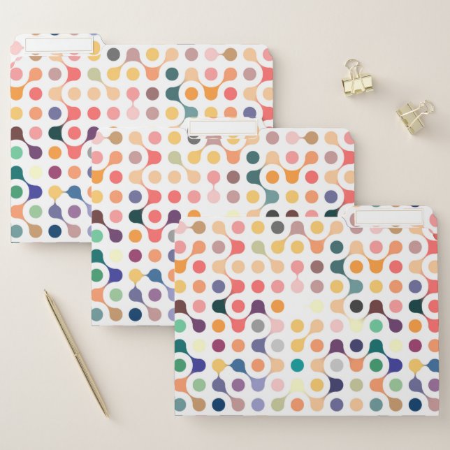 Molecular Structure Pattern File Folder (Set)