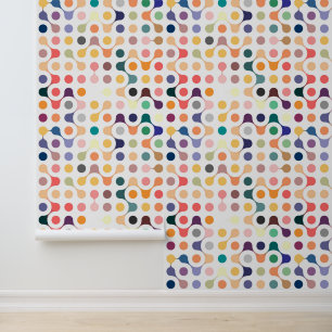 Molecular Structure Pattern Wallpaper