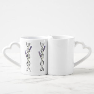 Molecular Tree of Life Chemistry and Biology Flora Coffee Mug Set