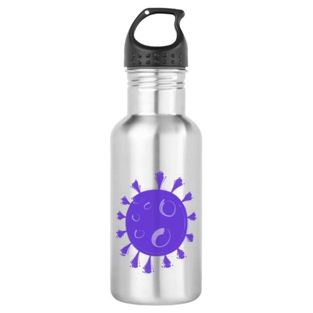 Molecule Stainless Steel Water Bottle (Front)