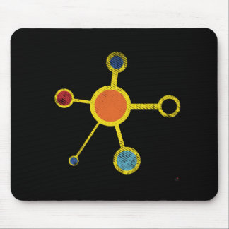 Molecule with Texture v 2.0 Mouse Pad