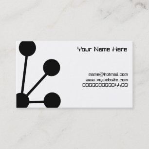 Molecules, Your Name Here, Business Card