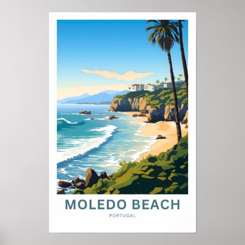 Moledo Beach Portugal Travel Print