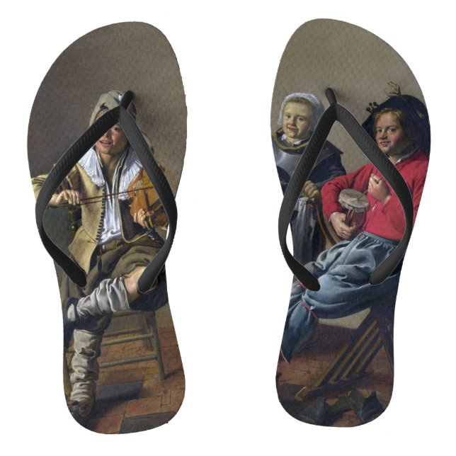 Molenaer’s ”Making Music” art sandals (Footbed)