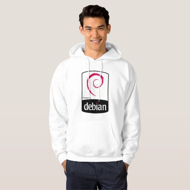 Moletom Debian Powered Hoodie (Front Full)