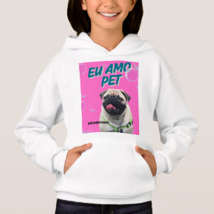 MOLETOM ROSA HOODIE