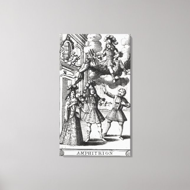 Moliere 'Amphitryon' Canvas Print (Front)