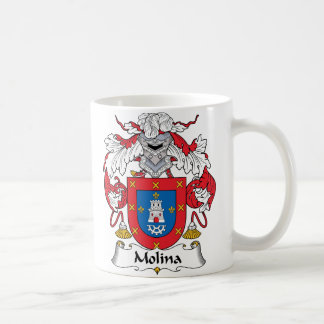 Molina Family Crest Coffee Mug