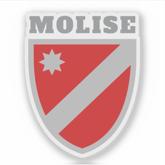 Molise coat of arms, Italy Sticker (Front)