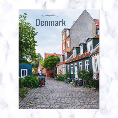 Mllestien Aarhus Denmark Postcard