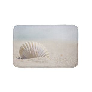 Mollusk Seashell Bathroom Mat