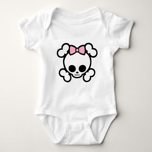 Molly Bow Baby Bodysuit (Front)