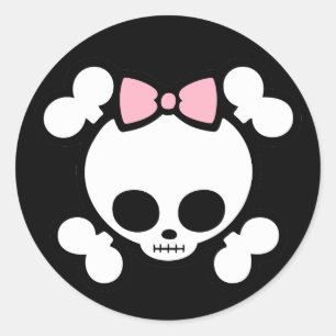 Molly Bow Classic Round Sticker