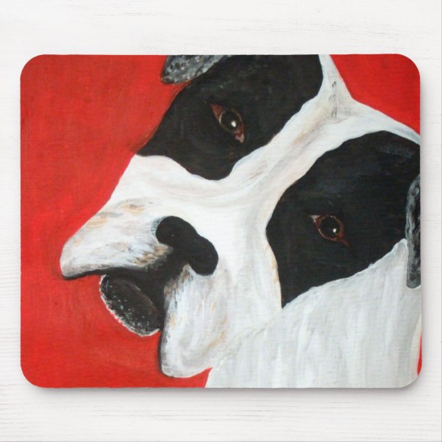 molly dog mouse pad (Front)