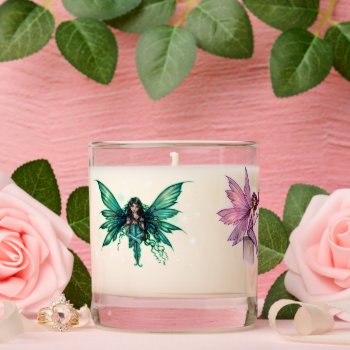 Molly Harrison Fairies Scented Candle by robmolily at Zazzle