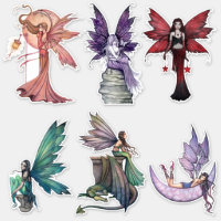Molly Harrison Fairy Stickers Fantasy Art Fairies