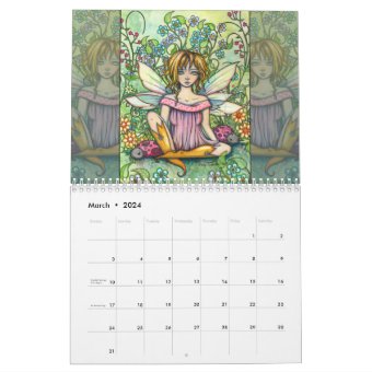 Molly Harrison Fantasy Art 2020 Wall Calendar | Zazzle